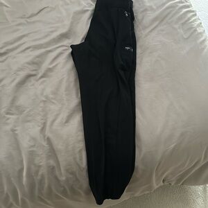 Black rhone jogger sweatpants